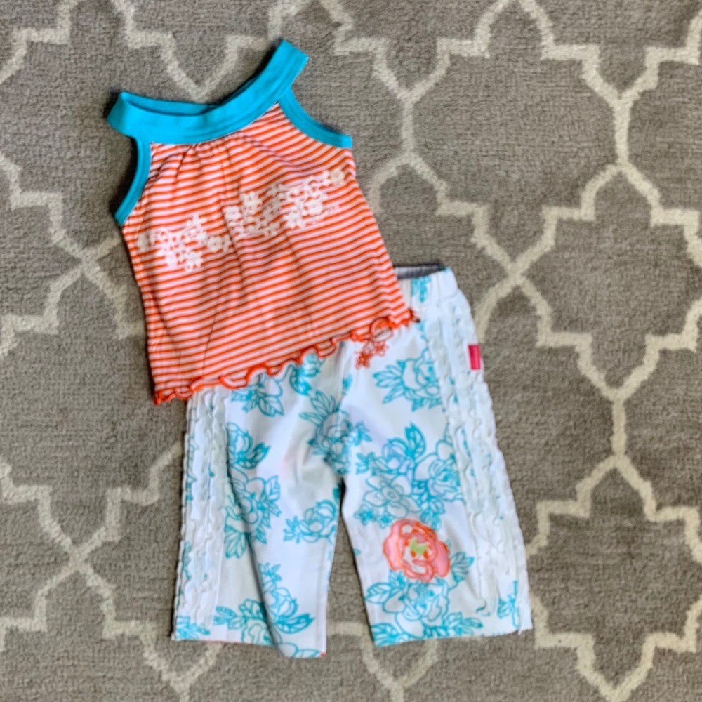 NWT Euro Cakewalk 2 pc top/pants